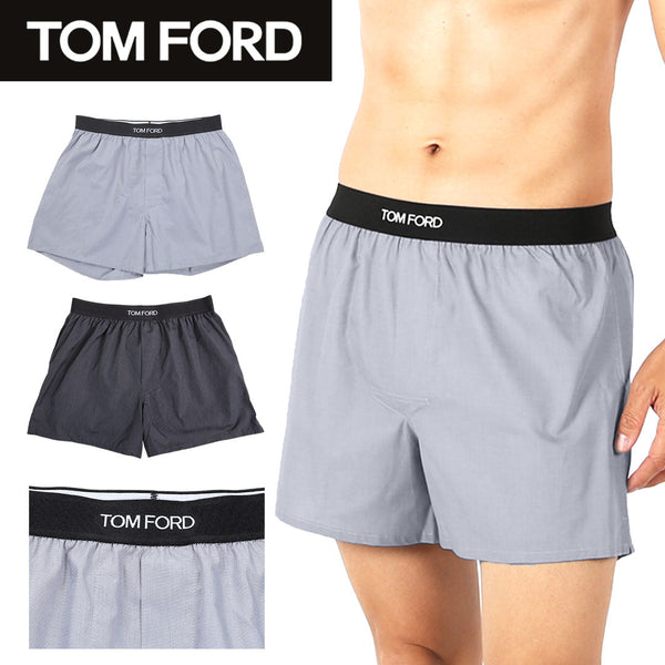 トムフォード TOM FORD COTTON WOVEN メンズ トランクス OUTLET SALE_F cts